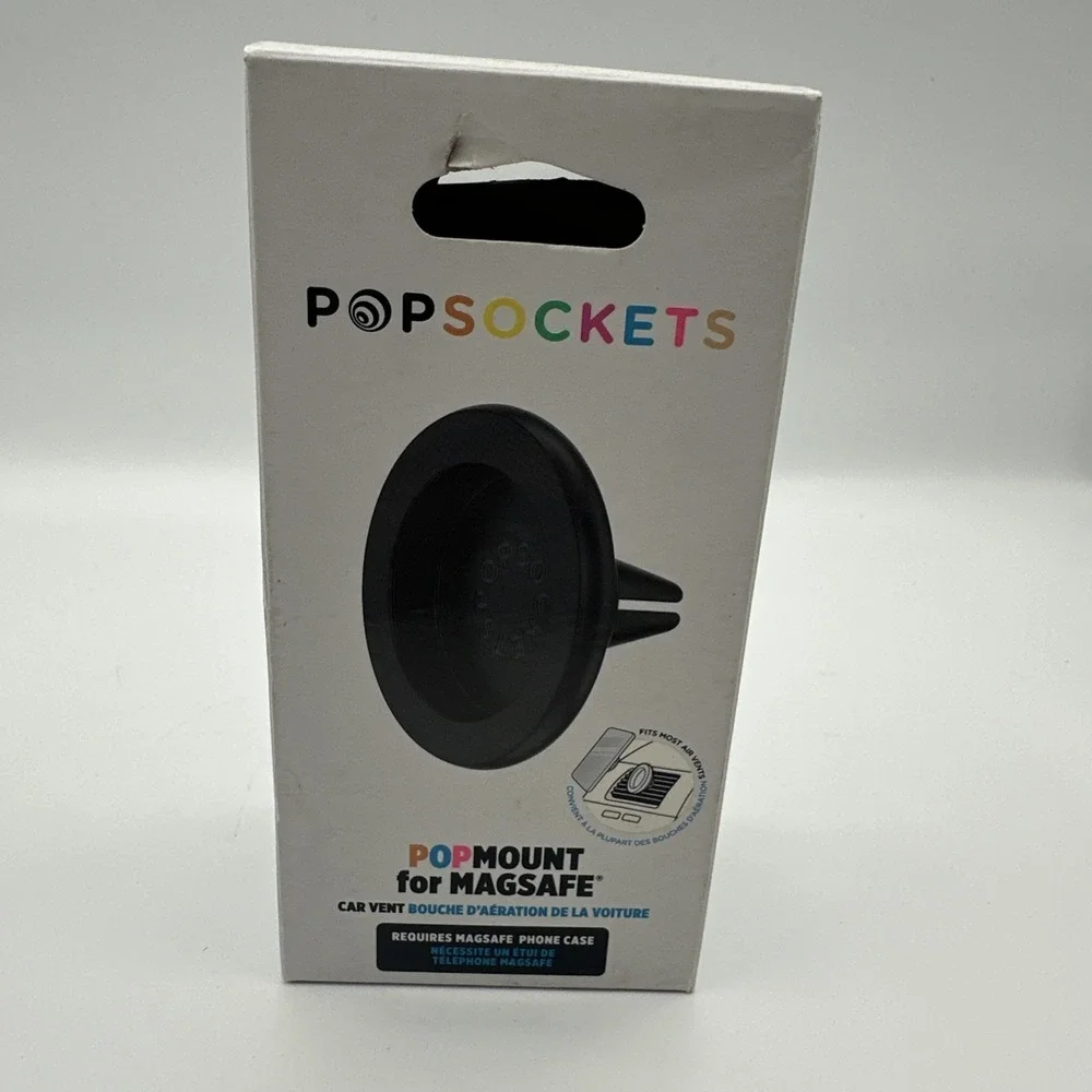PopSockets Vent Mount with MagSafe - Black